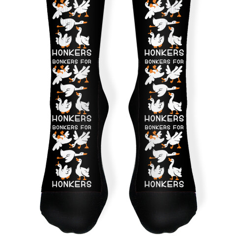 Bonkers For Honkers Sock