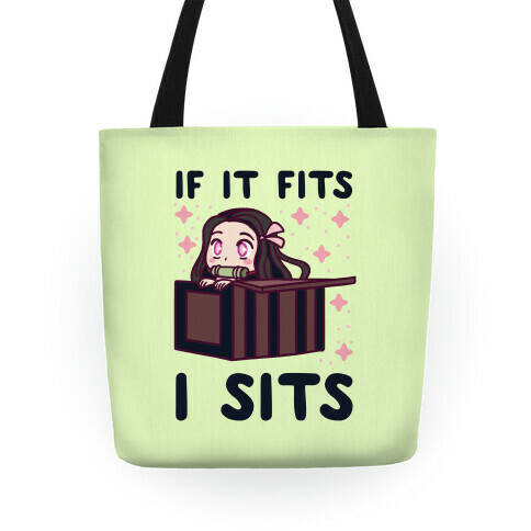 If It Fits, I Sits - Demon Slayer Tote