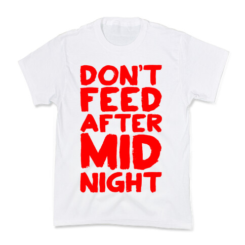 Don't Feed After Midnight Kids T-Shirt