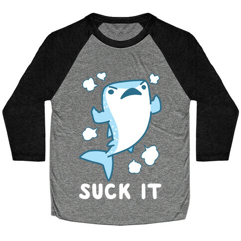 Suck It - Whale Shark Baseball Tee