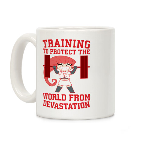 Training To Protect Our World From Devastation Coffee Mug