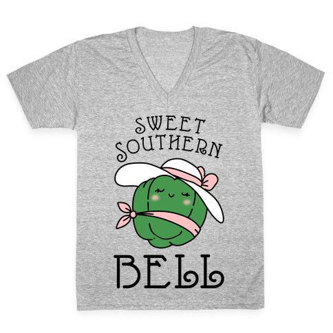 Sweet Southern Bell V-Neck Tee Shirt