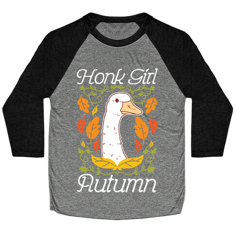 Honk Girl Autumn Baseball Tee