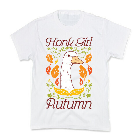 Honk Girl Autumn Kids T-Shirt