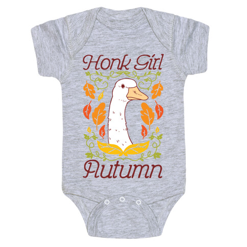 Honk Girl Autumn Baby One-Piece