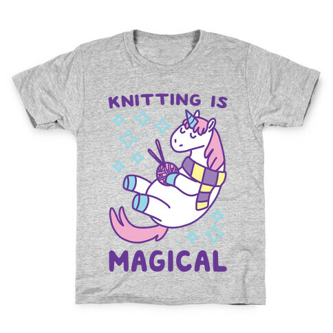 Knitting is Magical Kids T-Shirt