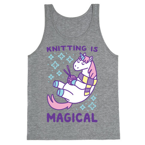 Knitting is Magical Tank Top