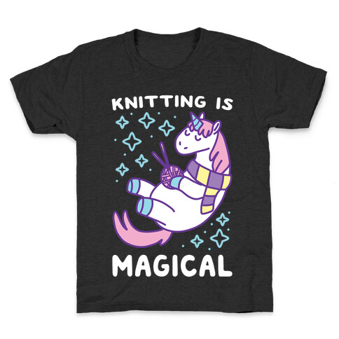 Knitting is Magical Kids T-Shirt