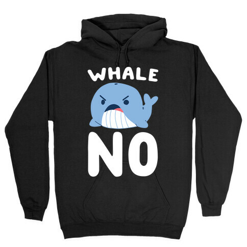 Whale No Hooded Sweatshirt