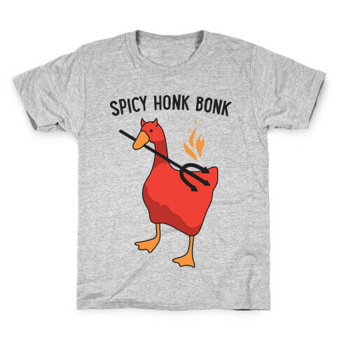 Spicy Honk Bonk Goose Kids T-Shirt