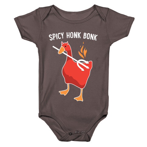 Spicy Honk Bonk Goose Baby One-Piece