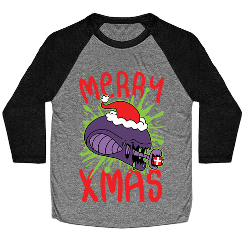 Merry Xmas Baseball Tee