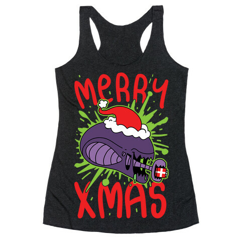 Merry Xmas Racerback Tank Top