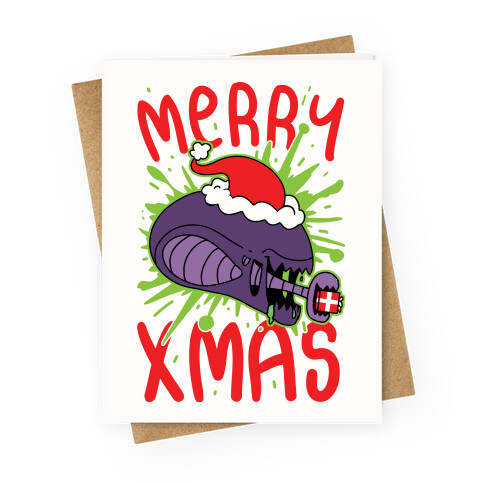 Merry Xmas Greeting Card