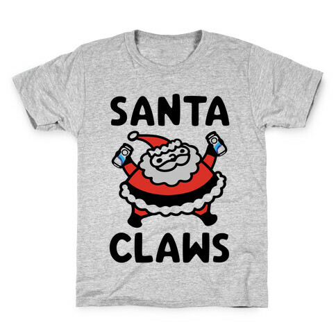 Santa Claws Parody Kids T-Shirt