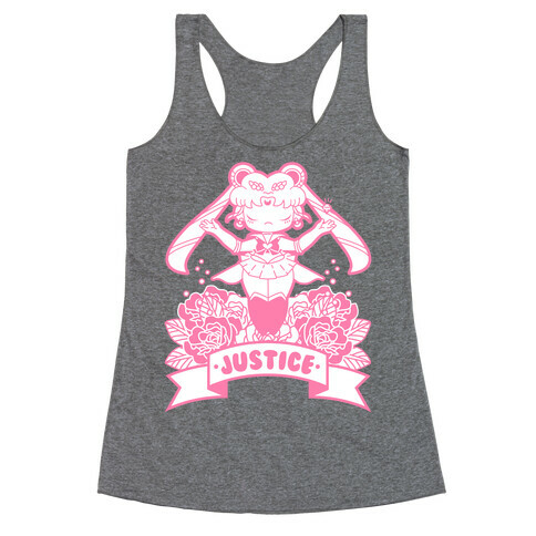 Champion of Love and Justice Racerback Tank Top