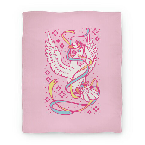 Magical Girl Goose Blanket