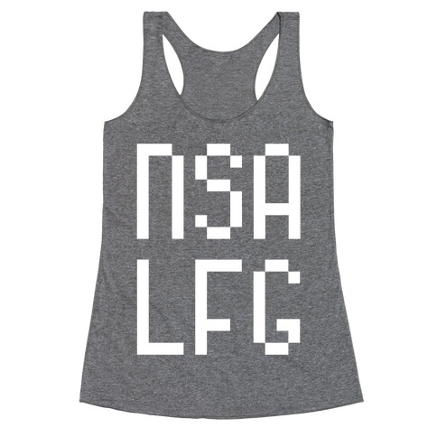 NSA LFG Racerback Tank Top