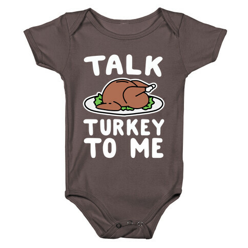 Talk Turkey To Me Baby One-Piece
