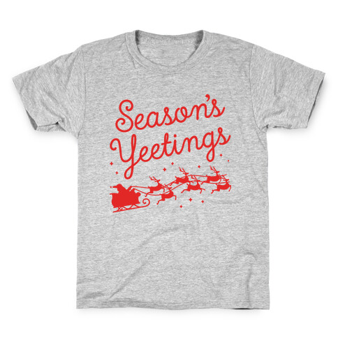 Season's Yeetings Kids T-Shirt