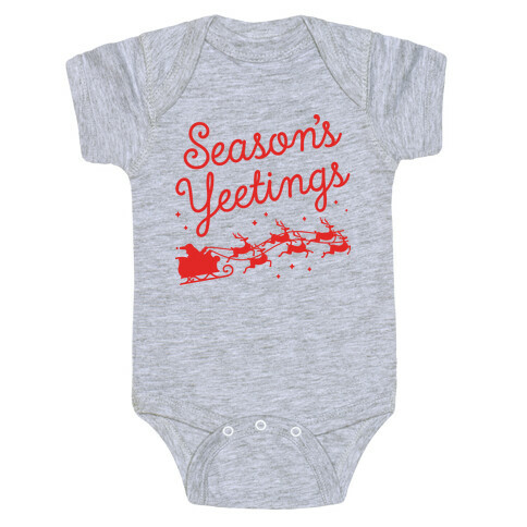 Season's Yeetings Baby One-Piece