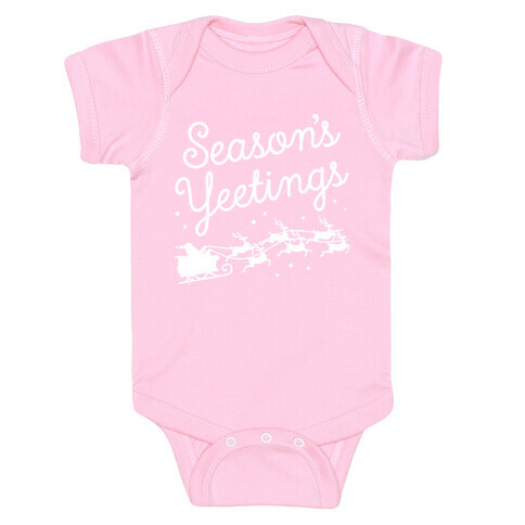 Season's Yeetings Baby One-Piece