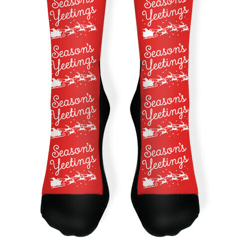 Season's Yeetings Sock
