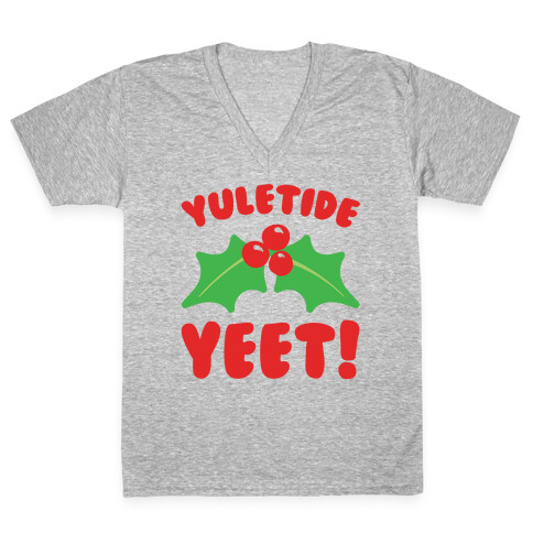 Yuletide Yeet V-Neck Tee Shirt