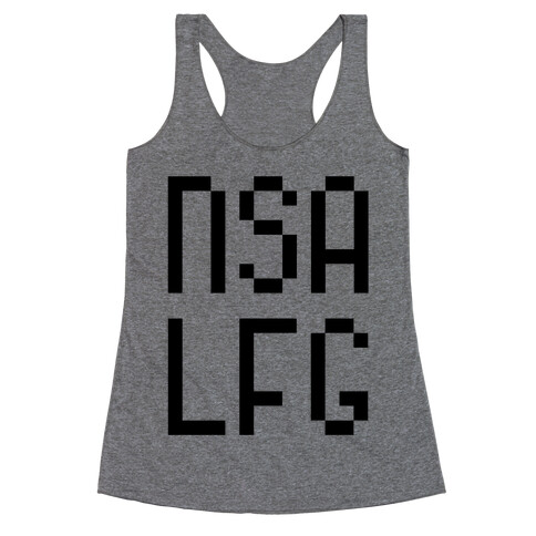 NSA LFG Racerback Tank Top