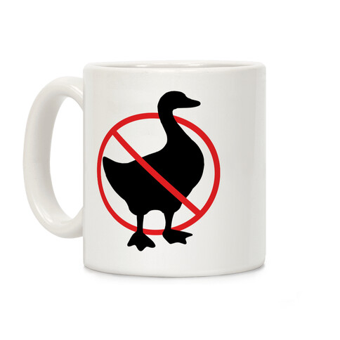 No Geese Allowed Coffee Mug