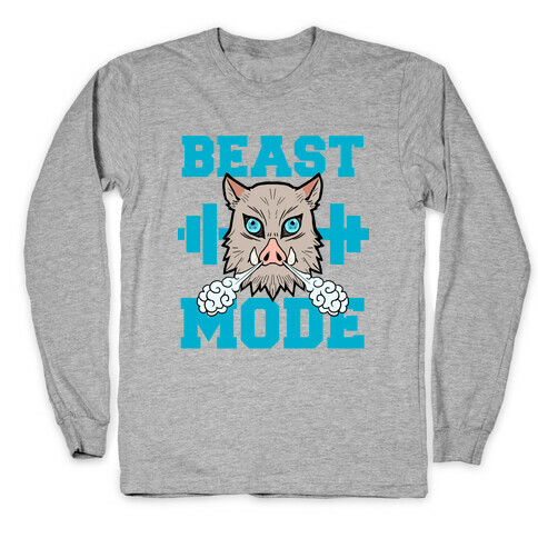 Beast Mode Inosuke Long Sleeve T-Shirt