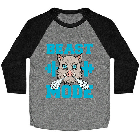 Beast Mode Inosuke Baseball Tee