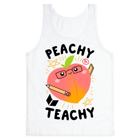 Peachy Teachy Tank Top