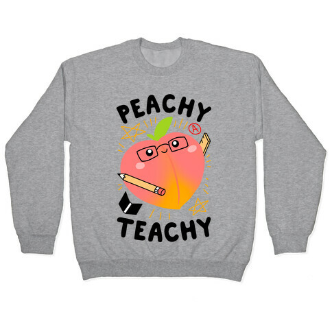 Peachy Teachy Pullover