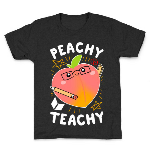 Peachy Teachy Kids T-Shirt
