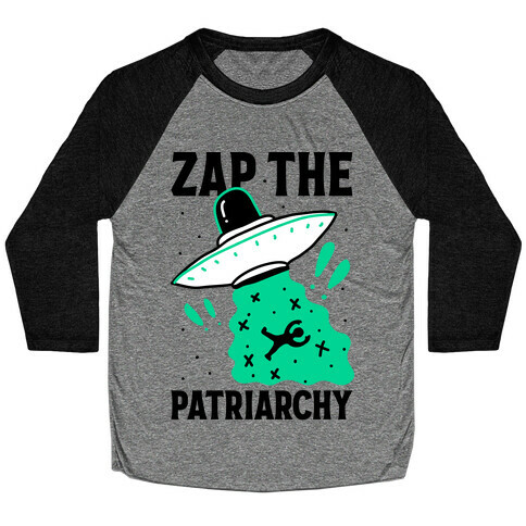 Zap the Patriarchy Baseball Tee