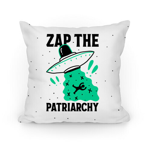 Zap the Patriarchy Pillow