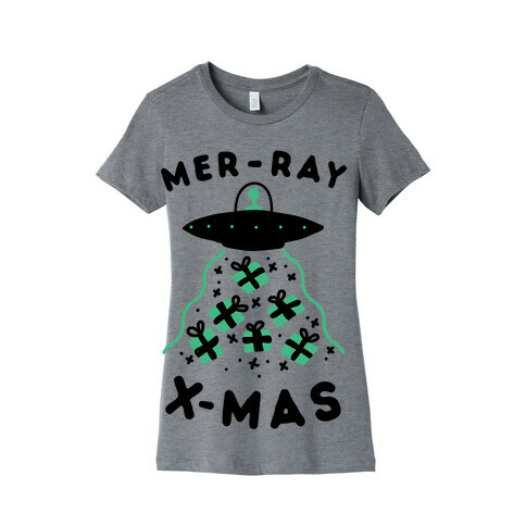 Mer-RAY X-mas Womens T-Shirt