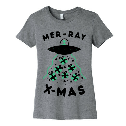 Mer-RAY X-mas Womens T-Shirt