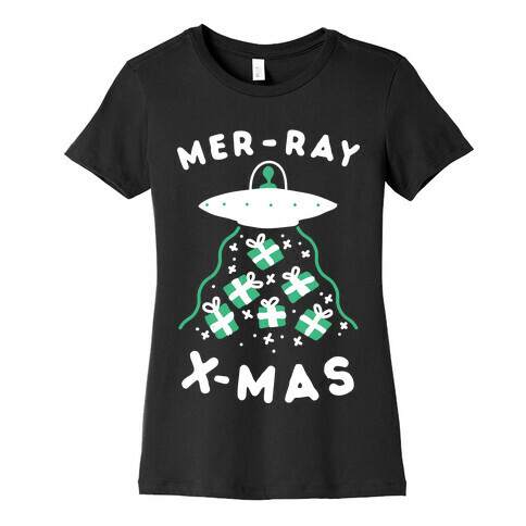 Mer-RAY X-mas Womens T-Shirt