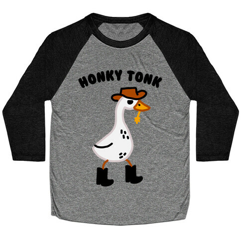 Honky Tonk  Baseball Tee