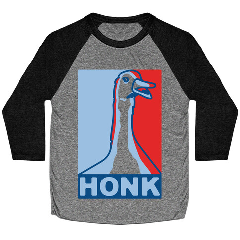 Goose HONK Parody Baseball Tee