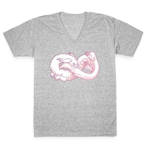 Infinity Luckdragon  V-Neck Tee Shirt