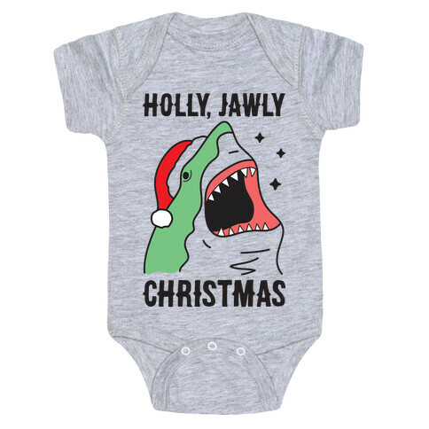 Holly, Jawly Christmas Baby One-Piece