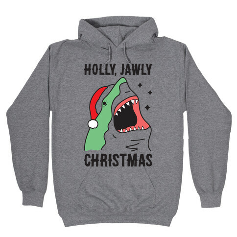 Holly, Jawly Christmas Hooded Sweatshirt