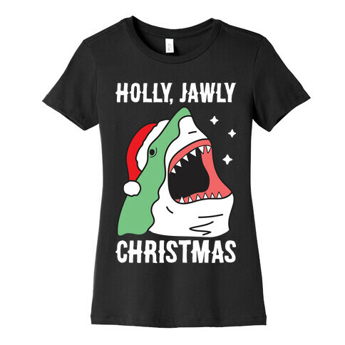 Holly, Jawly Christmas Womens T-Shirt