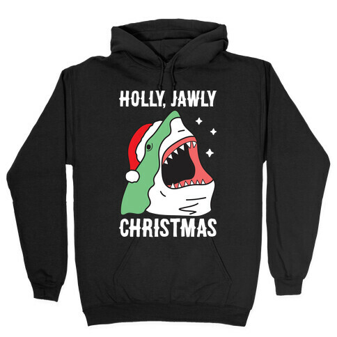 Holly, Jawly Christmas Hooded Sweatshirt