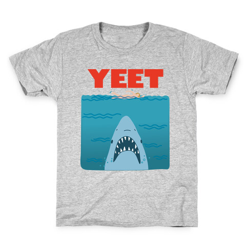 Yeet Jaws Parody Kids T-Shirt