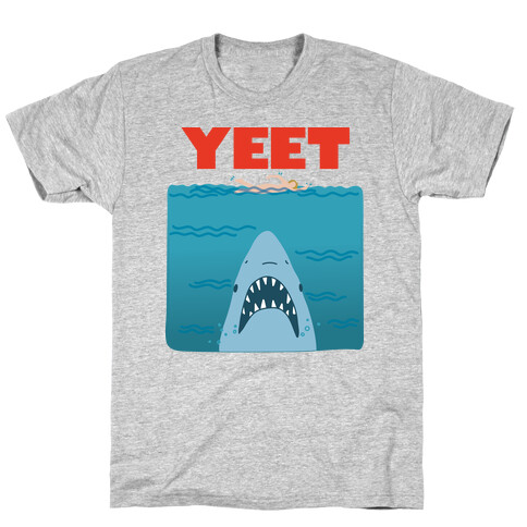 Yeet Jaws Parody T-Shirt