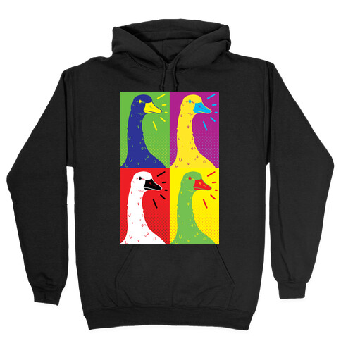 Goose Pop Art Hooded Sweatshirt